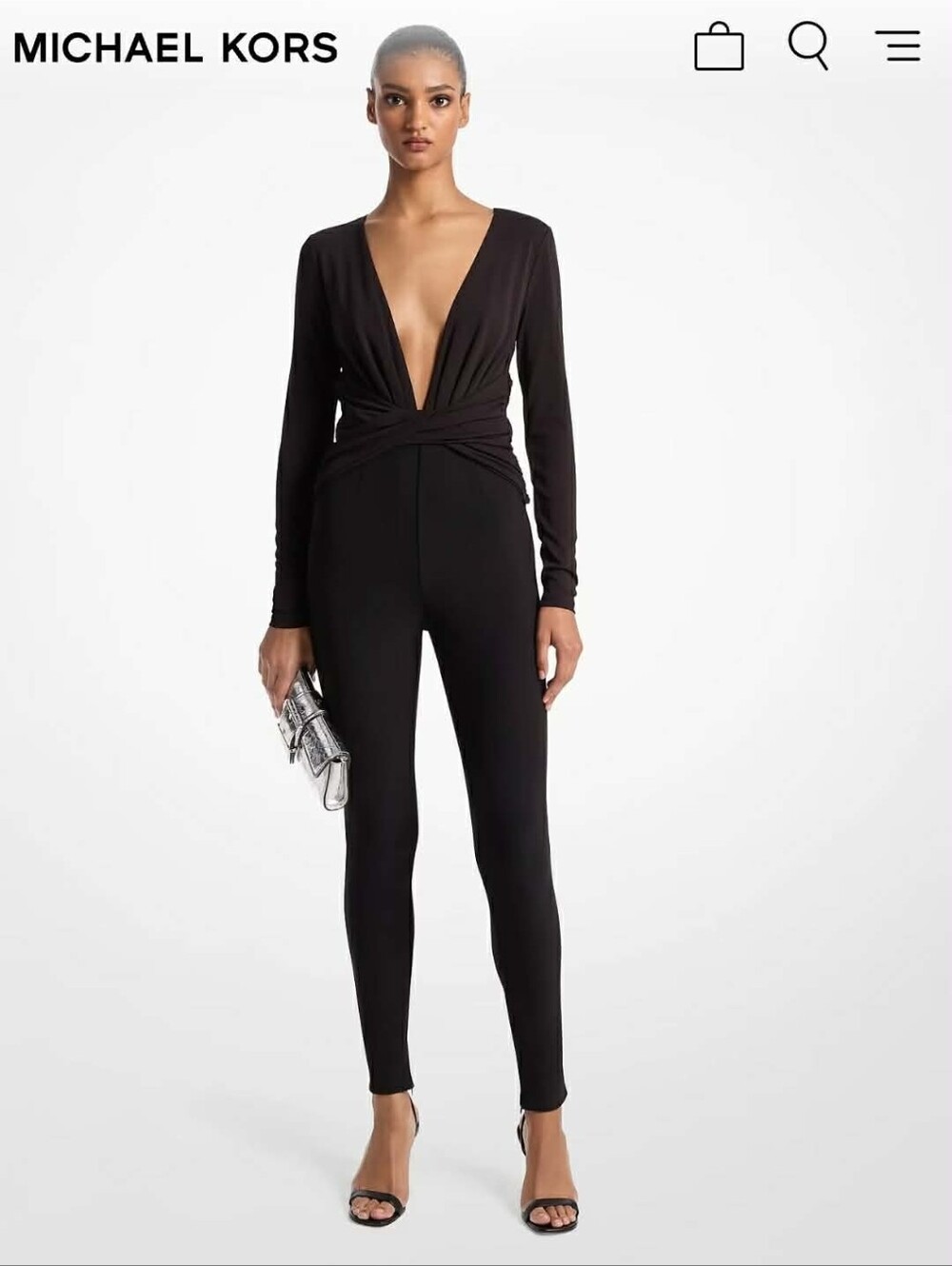 Michael Michael Kors Black Jumpsuit - Size M